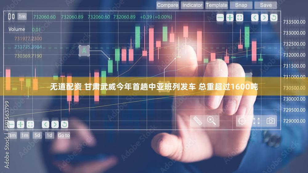 无道配资 甘肃武威今年首趟中亚班列发车 总重超过1600吨