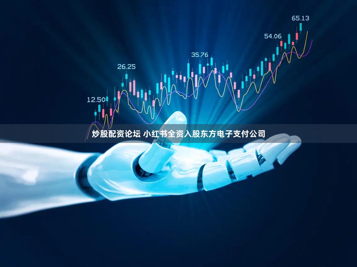 炒股配资论坛 小红书全资入股东方电子支付公司