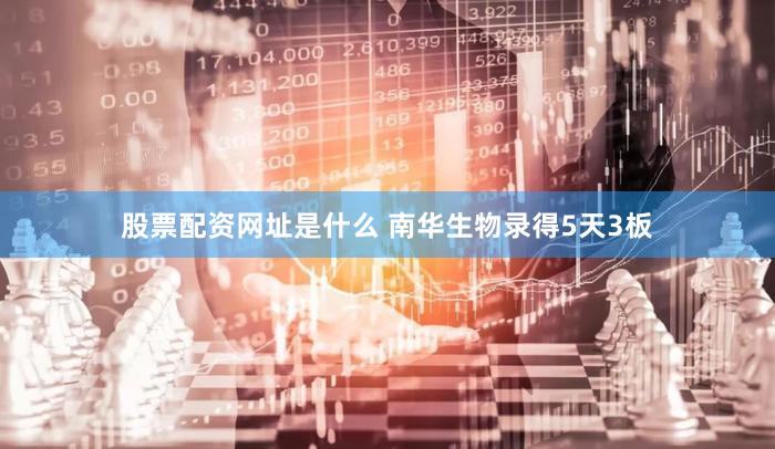 股票配资网址是什么 南华生物录得5天3板